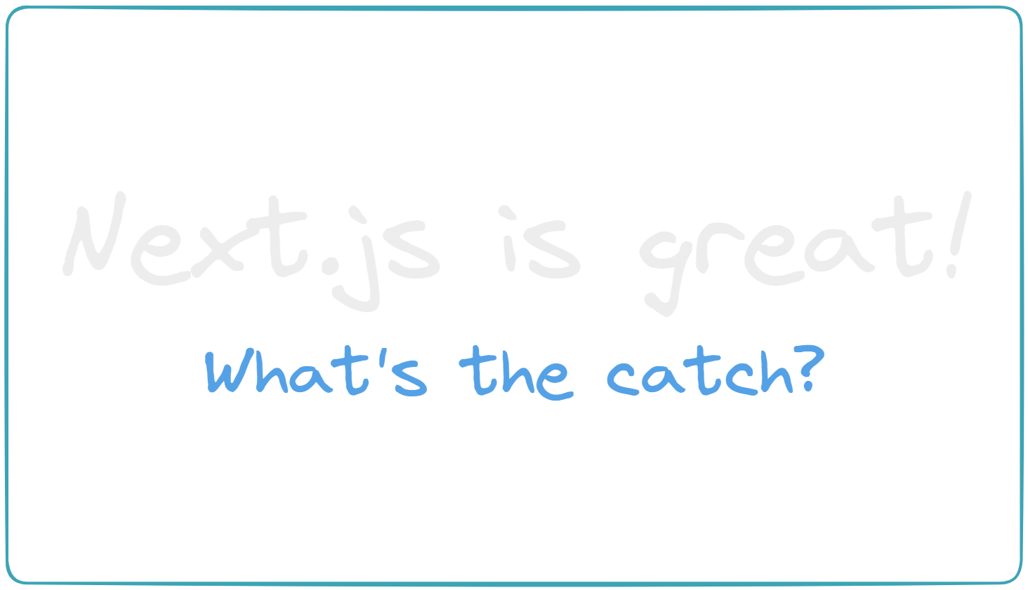 What is Next.js catch?